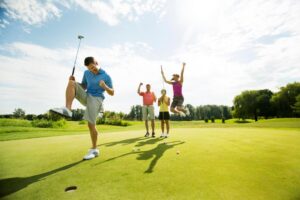 Golf as a fun and chill lifestyle