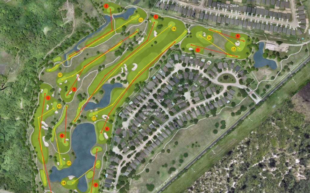 Map of Baytown